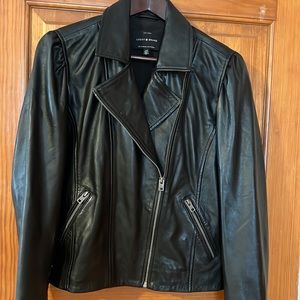 Lucky Brand Moto Leather Jacket